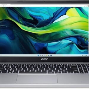 acer Aspire Go 15 Slim Laptop | 15.6" Full HD IPS 1080P Display | Intel Core i3-N305| Intel UHD Graphics | 8GB LPDDR5 | 128GB HD | Wi-Fi 6 | AI PC | Windows 11 Home in S Mode | AG15-31P-3947